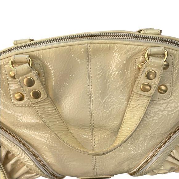 Women’s Isabella Fiore Patent Leather Hand Studded  Bag - Picture 6 of 7